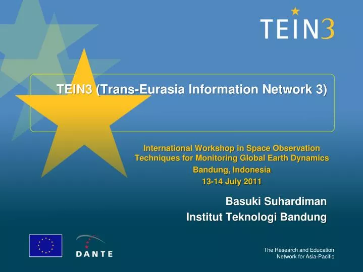 tein3 trans eurasia information network 3