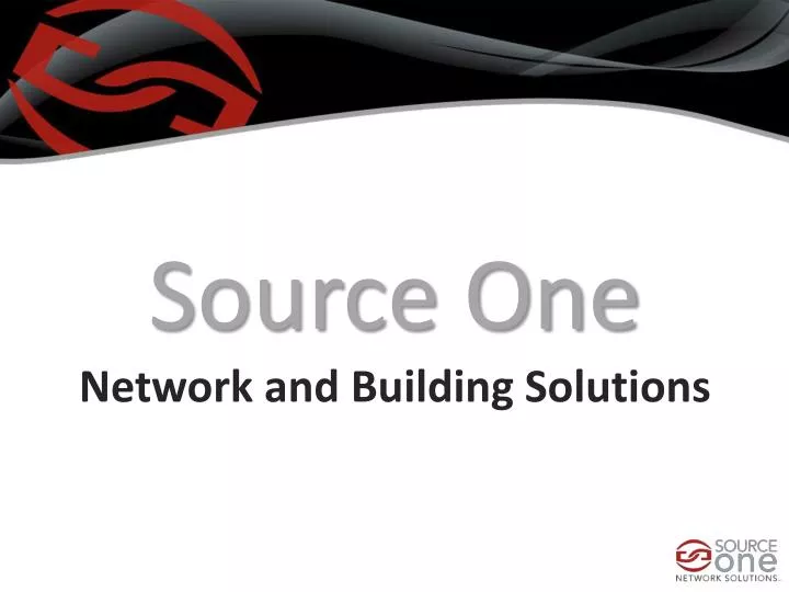 source one network and building solutions