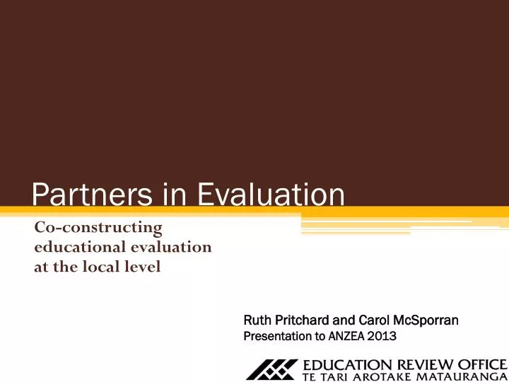partners in evaluation