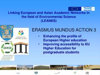 Linking European and Asian Academic Networks in the field of Environmental Science (LEANES)