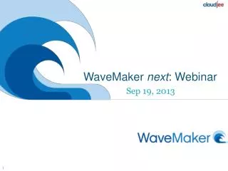 WaveMaker next : Webinar