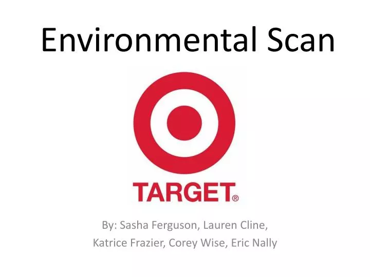 environmental scan