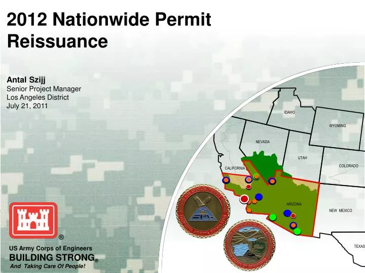 2012 nationwide permit reissuance