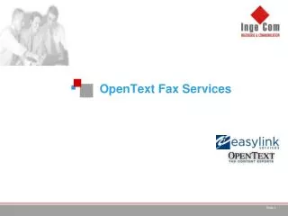 OpenText Fax Services