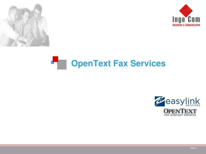 opentext fax services