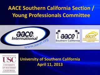 AACE Southern California Section / Young Professionals Committee