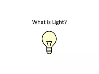 what is light