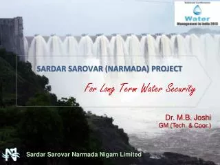 For Long Term Water Security