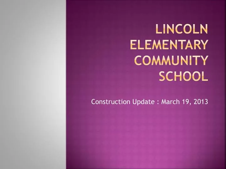 lincoln elementary community school