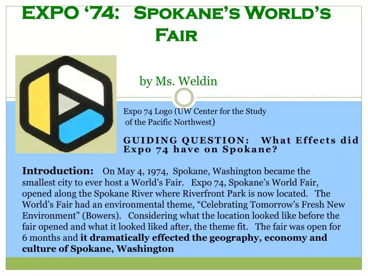 expo 74 spokane s world s fair by ms weldin