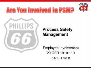 Process Safety Management