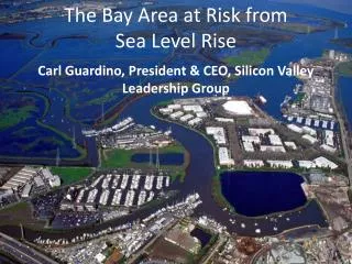 The Bay Area at Risk from Sea Level Rise Carl Guardino, President &amp; CEO, Silicon Valley Leadership Group