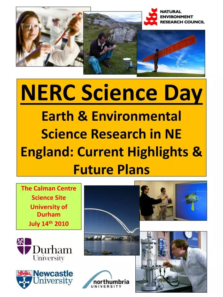 nerc science day earth environmental science research in ne england current highlights future plans