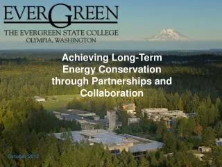 Achieving Long-Term Energy Conservation through Partnerships and Collaboration