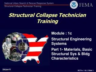 Structural Collapse Technician Training