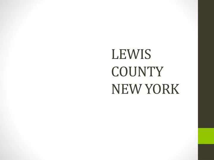lewis county new york