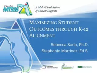 Maximizing Student Outcomes through K-12 Alignment