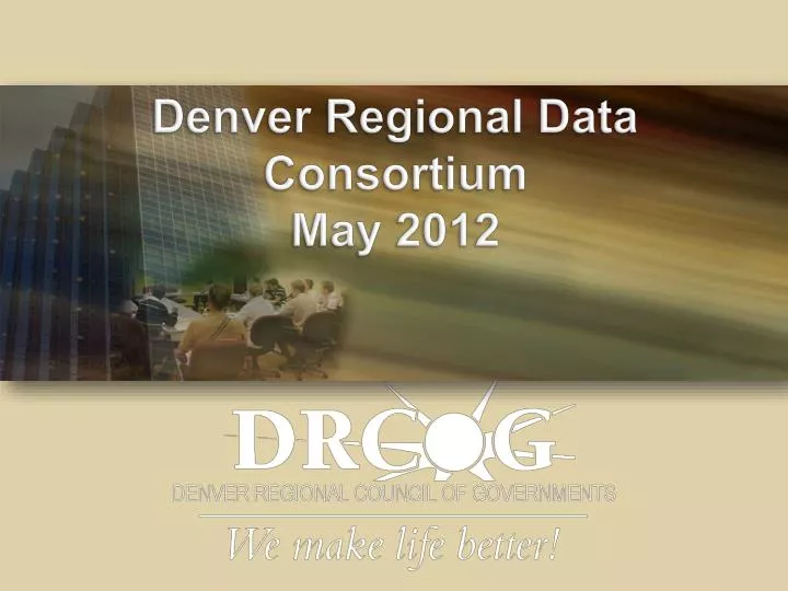 denver regional data consortium may 2012
