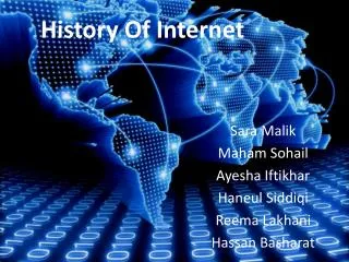 History Of Internet