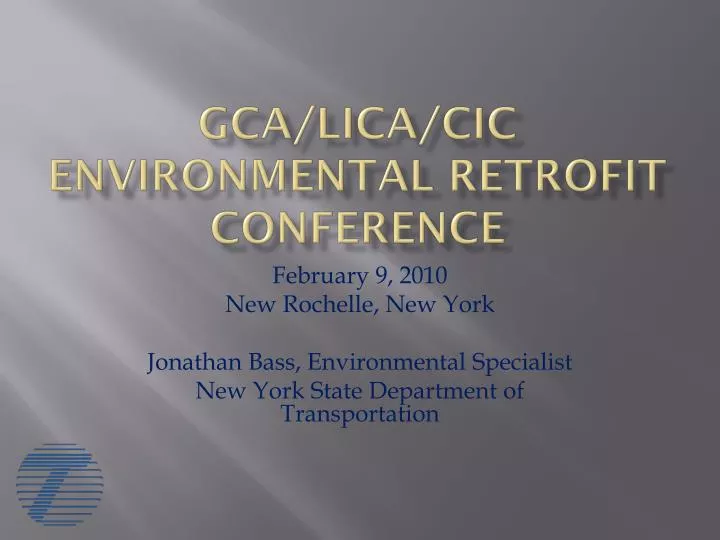 gca lica cic environmental retrofit conference