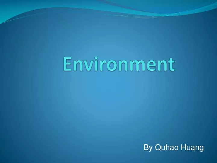 environment