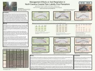 Acknowledgements This research was funded in part by NASA Grant NRA-04-OES-01 and the USDA Forest Service Northern Globa