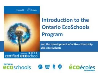 Introduction to the Ontario EcoSchools Program