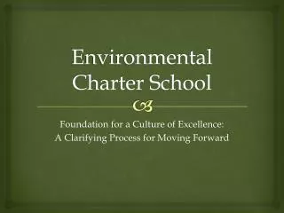 Environmental Charter School