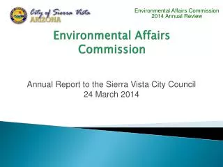 Environmental Affairs Commission