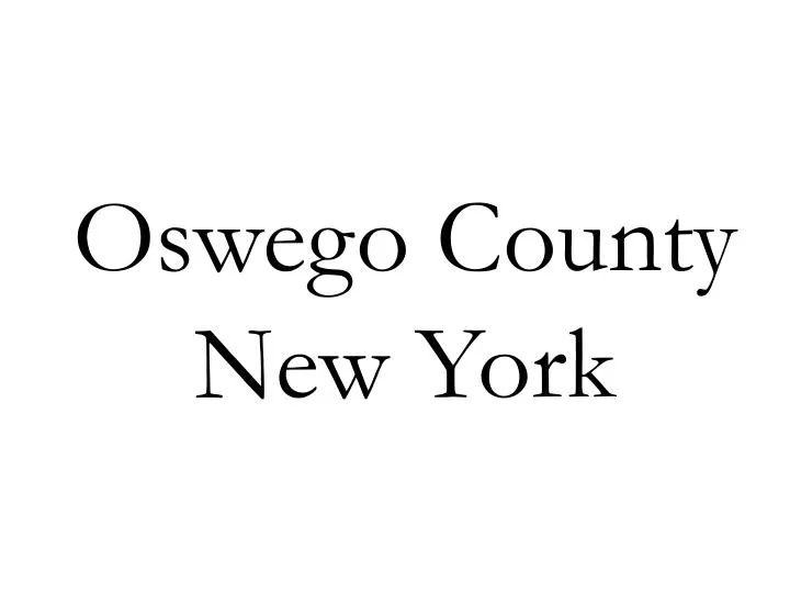 oswego county new york