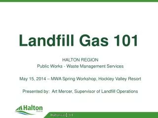 Landfill Gas 101