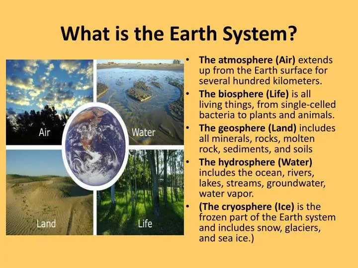 what is the earth system