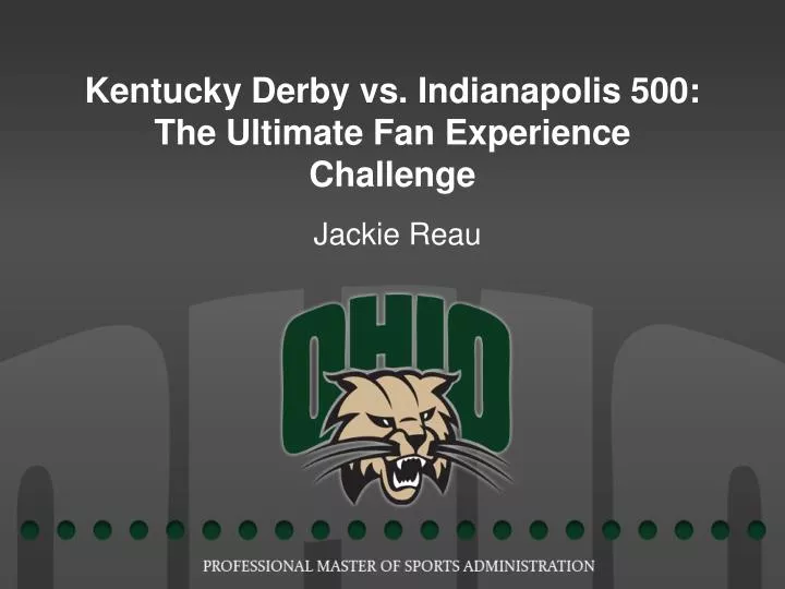 kentucky derby vs indianapolis 500 the ultimate fan experience challenge