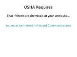 OSHA Requires - slide 1