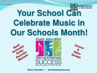 Your School Can Celebrate Music in Our Schools Month!