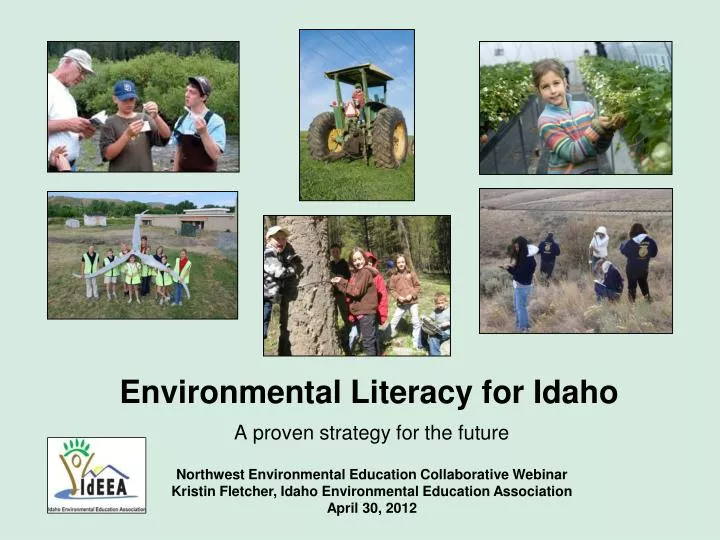 environmental literacy for idaho a proven strategy for the future