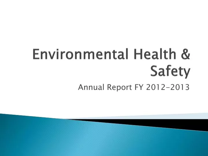 environmental health safety