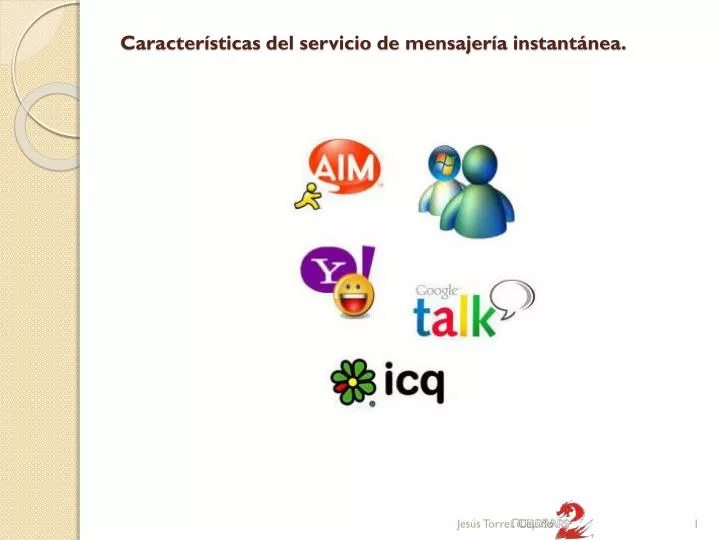 caracter sticas del servicio de mensajer a instant nea