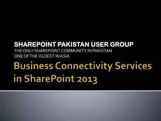 Business Connectivity Services in SharePoint 2013