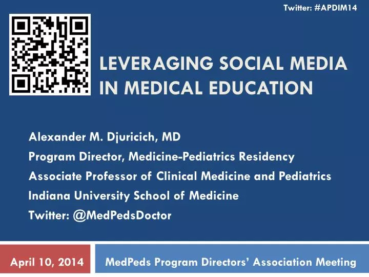 leveraging social media in medical education