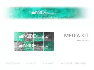 MEDIA KIT November 2011