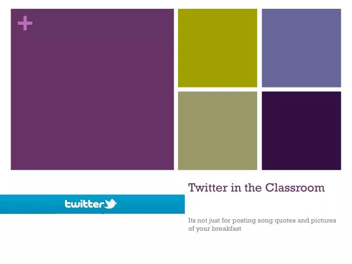 twitter in the classroom