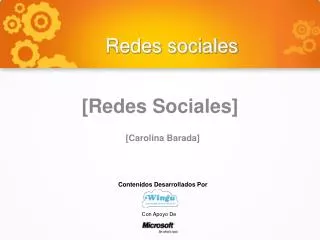 redes sociales
