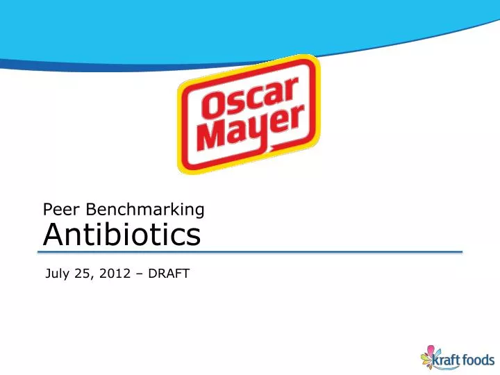 peer benchmarking antibiotics