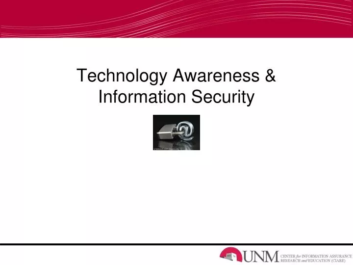 technology awareness information security