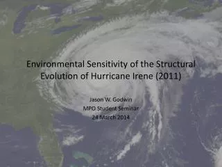 Environmental Sensitivity of the Structural Evolution of Hurricane Irene (2011)