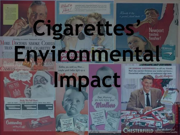 cigarettes environmental impact