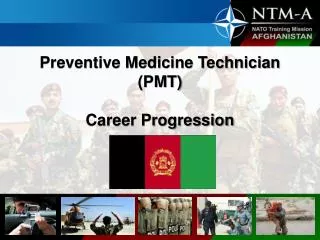 Preventive Medicine Technician (PMT) Career Progression
