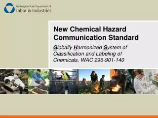 New Chemical Hazard Communication Standard