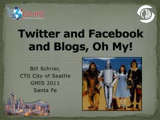 Twitter and Facebook and Blogs, Oh My!